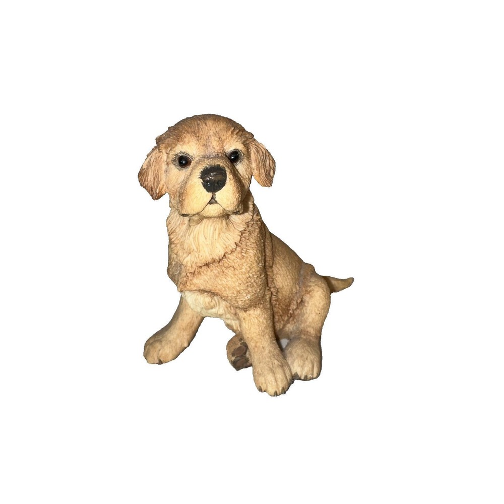 VTG Country Artists  Golden Retriever Puppy 4 inch #01924